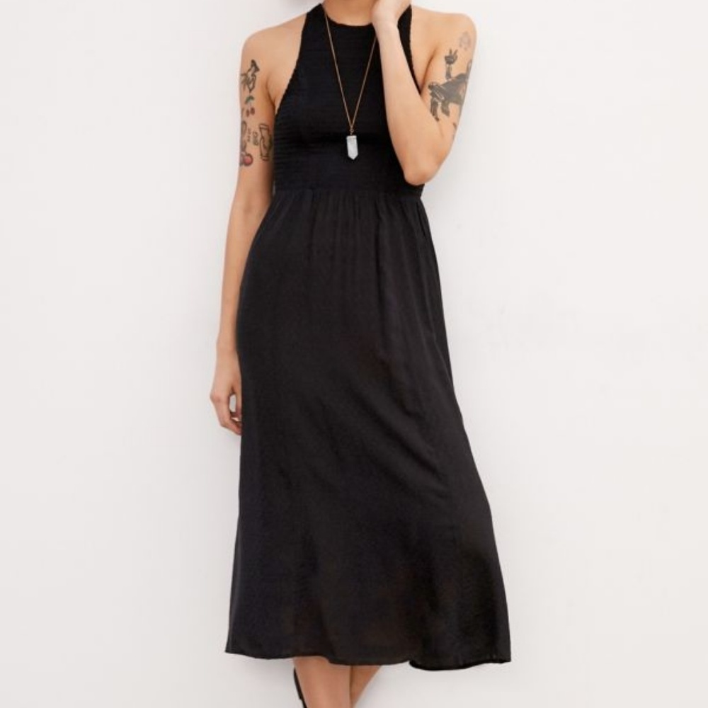 Kimchi Blue Joclyn Smocked Bodice Midi Dress